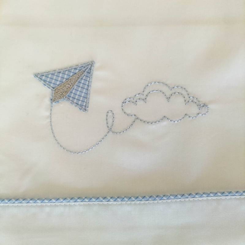 Manta y funda 1 mes unisex de hilo de...