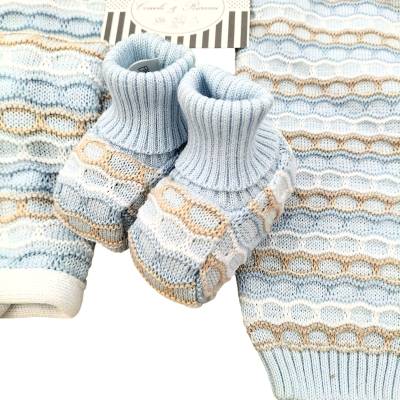 Corredino neonato in filo di cotone