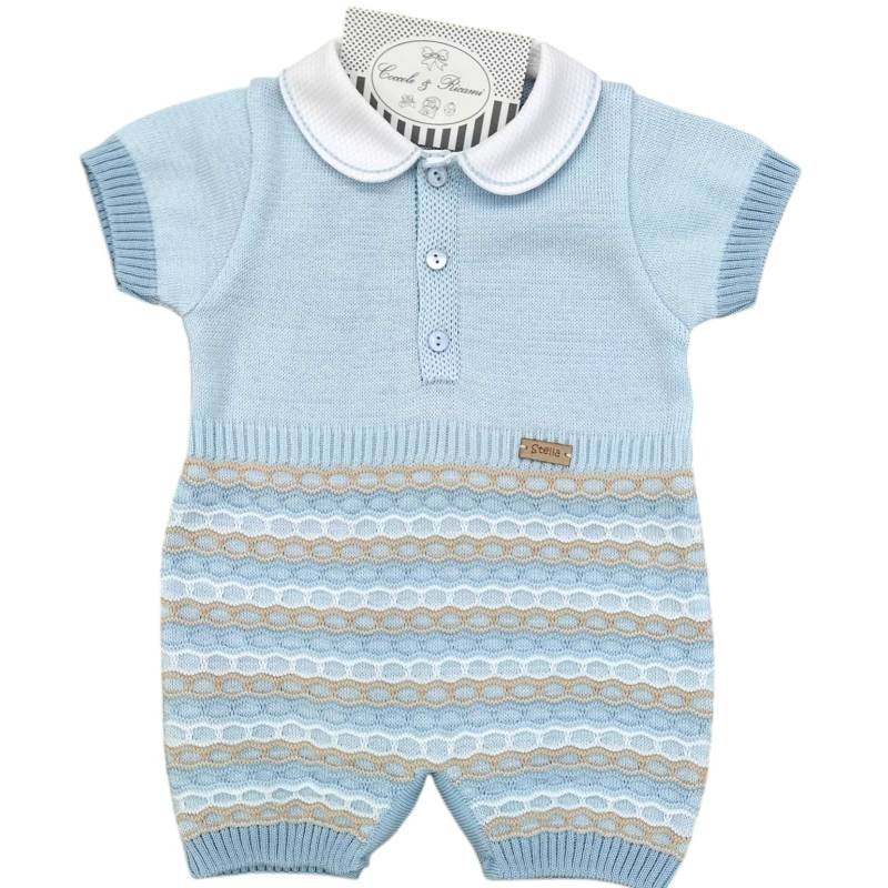 Barboteuse en fil de coton