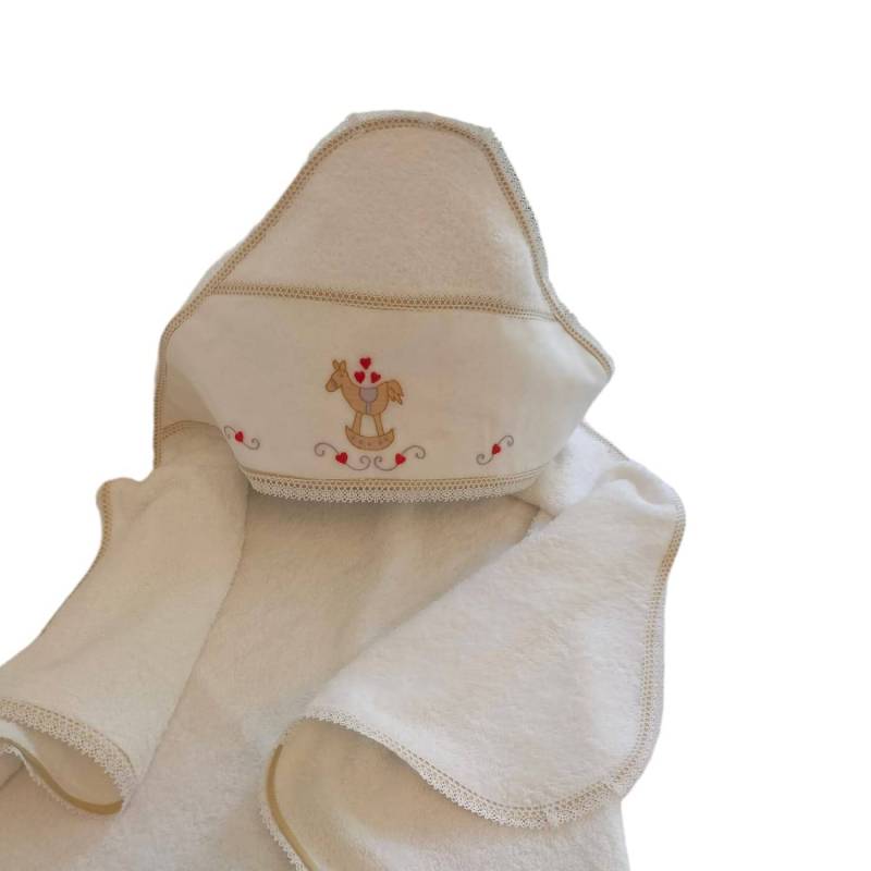Albornoces y toallas para recién nacidos - Elegante albornoz para recién nacidos - Vendita Abbigliamento Neonato