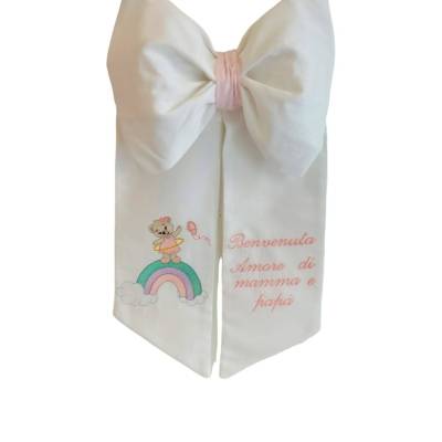 Fiocco nascita neonata - 