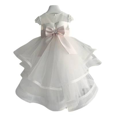 Taufkleid mit Band