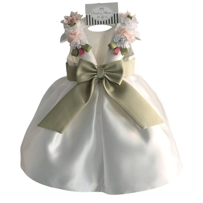 Robe de baptême pour bébé fille Minù...