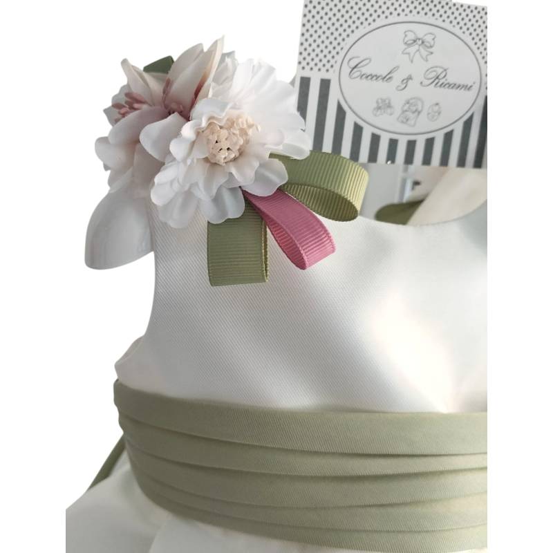 Robe de baptême pour bébé fille Minù...