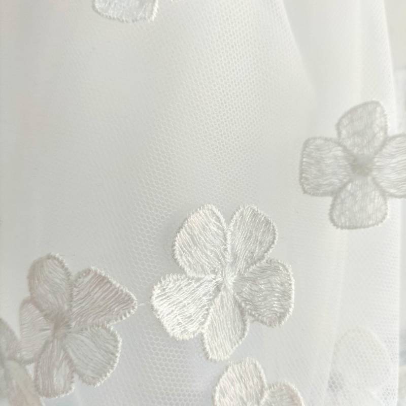 Abito battesimo con fascetta bambina...