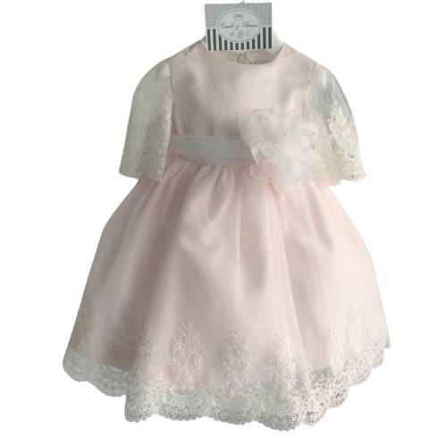 Taufe Zeremonie Kleid Minù mit Band