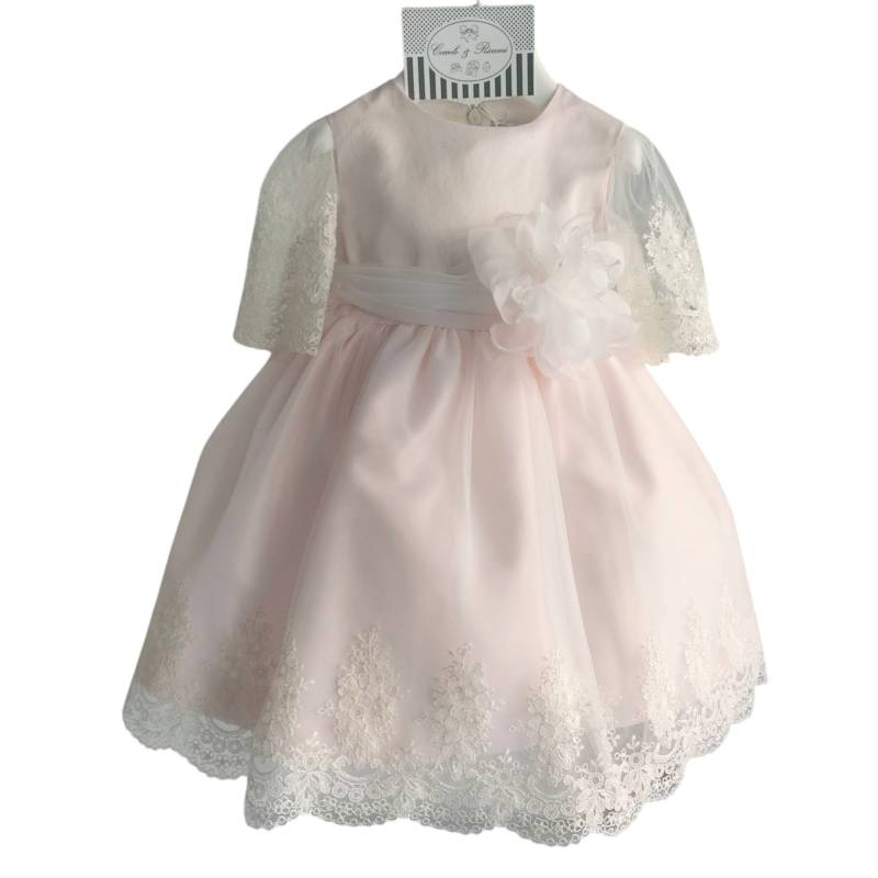 Robe de baptême Minù avec bandeau
