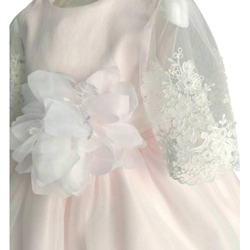 Vestido de ceremonia de bautizo Minù con banda 2