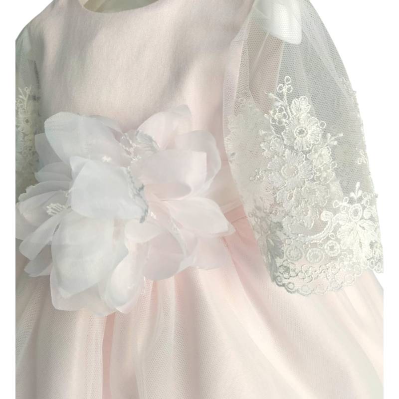 Taufe Zeremonie Kleid Minù mit Band