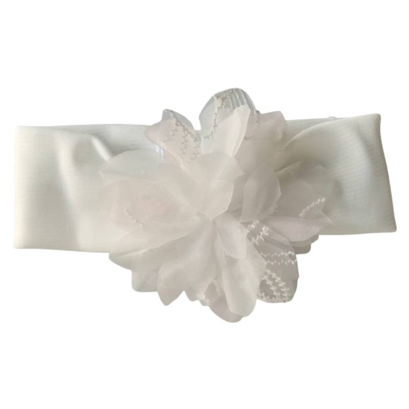 Robe de baptême Minù avec bandeau