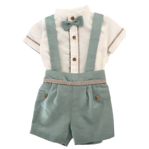 Elegant baby outfit christening ceremony