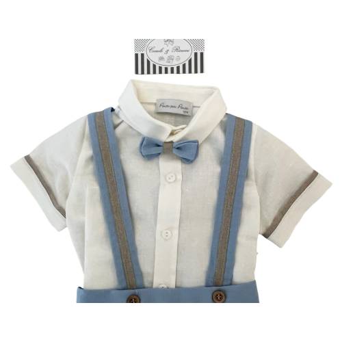 Fato elegante de batizado e cerimónia para bebé... 2