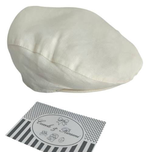 Light cream-coloured Sicilian coppola