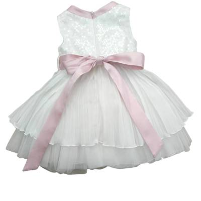 Robe de baptême élégante pour bébé fille 6 mois - 