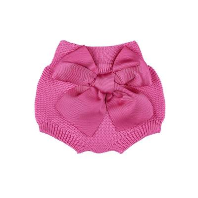 Completo 2 pezzi neonata bianco e fucsia