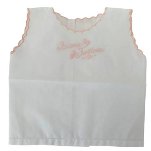 Lucky blouse with pink embroidery 2