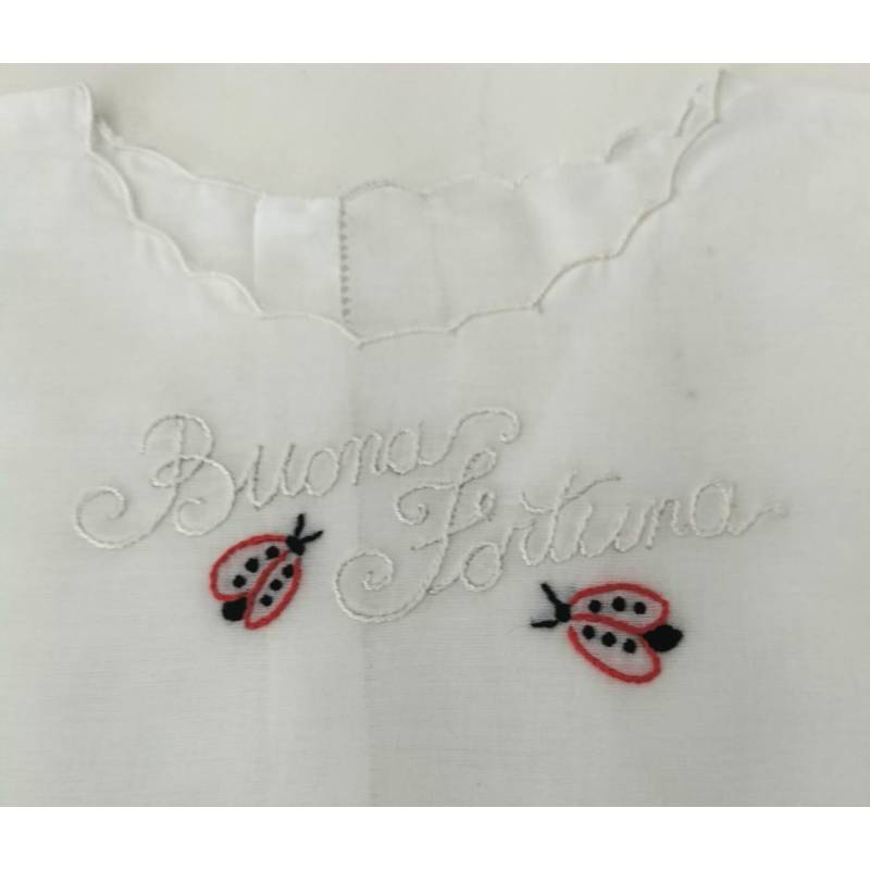 Blouse Fortune avec broderie à la main