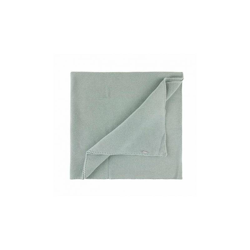 Funda de hilo de algodón verde salvia