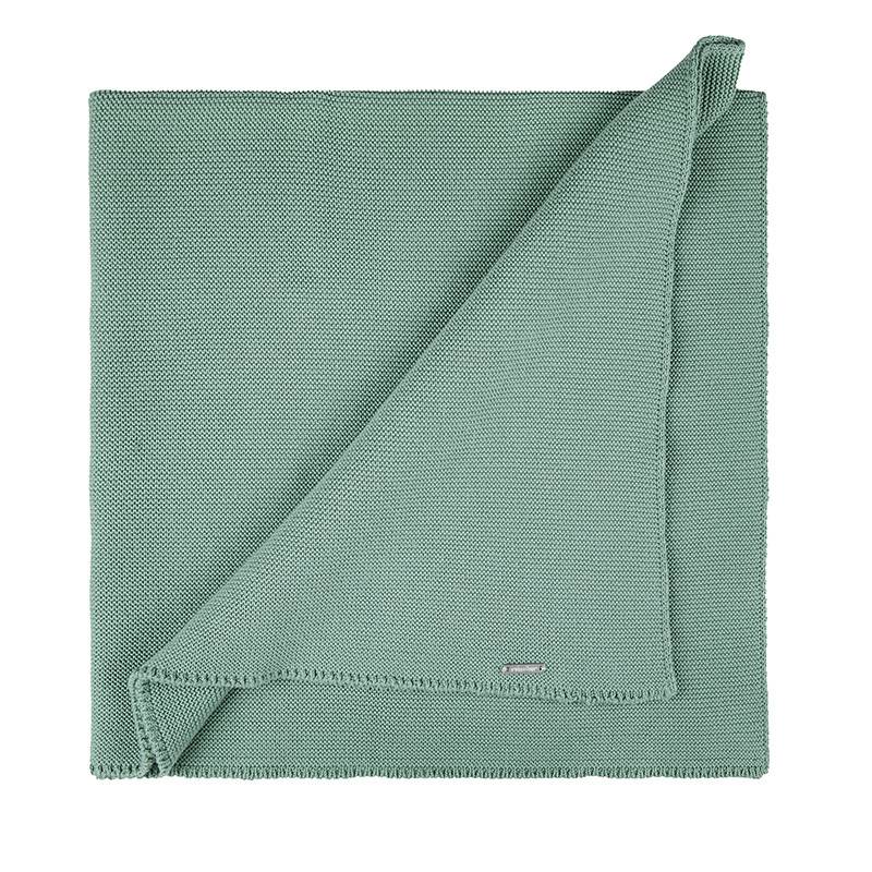 Copertina cotone verde