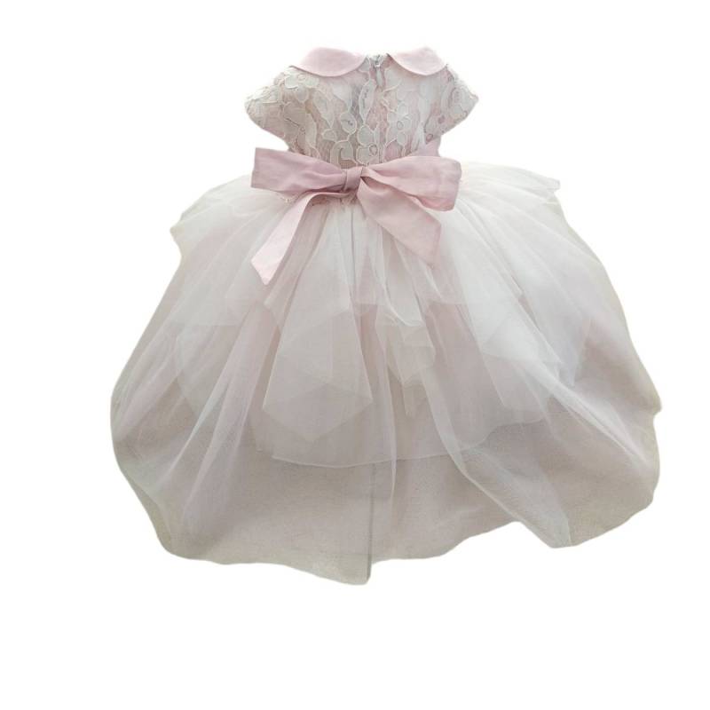 Vestido de cerimónia de batizado 6 meses - 
