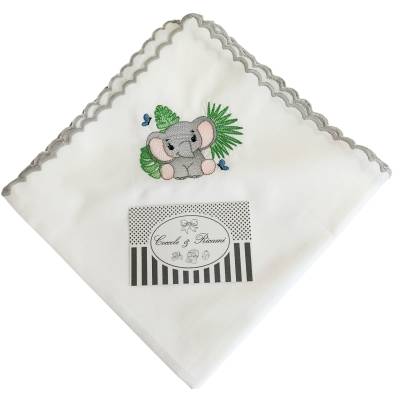 Carré de mousseline de coton pour nouveau-né