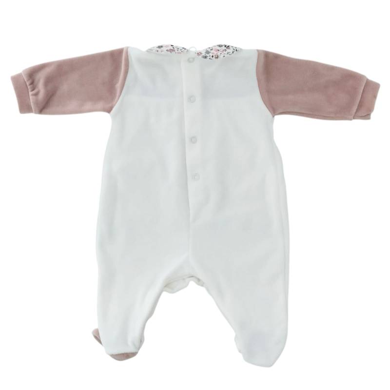 Grenouillère bébé en chenille 0/1 mois