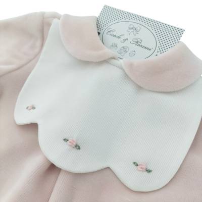 Baby chenille sleepsuit