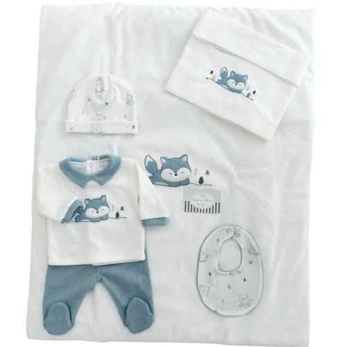 Neugeborenes Baby-Outfit aus Chenille