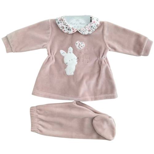 Neugeborenes Baby Chenille-Outfit 2