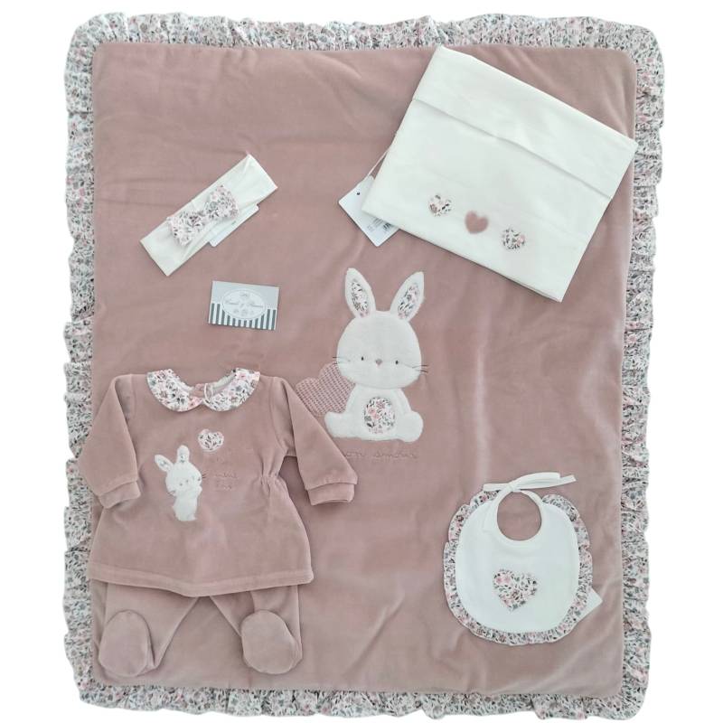 Conjunto de chenilla para recién nacido