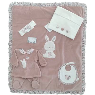 Conjunto de chenilla para recién nacido