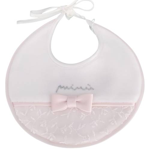 Elegant newborn girl's outfit in chenille Minù with... 2