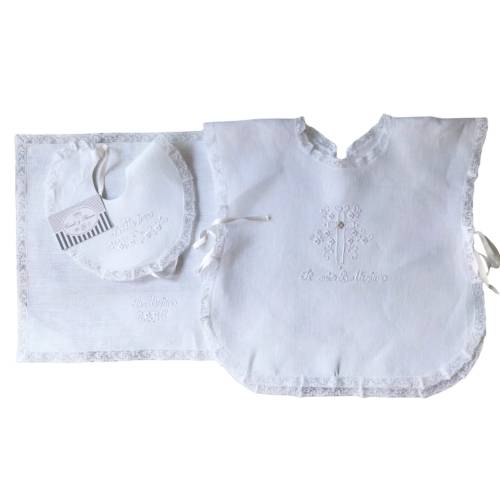 Set de baptême pour bébé fille
