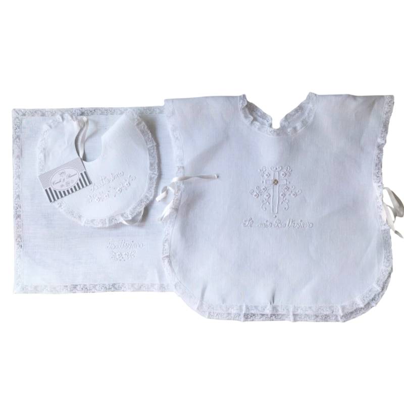 Set de bautizo para bebé niña