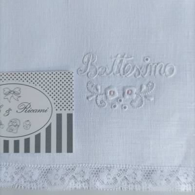 Baby girl baptismal set