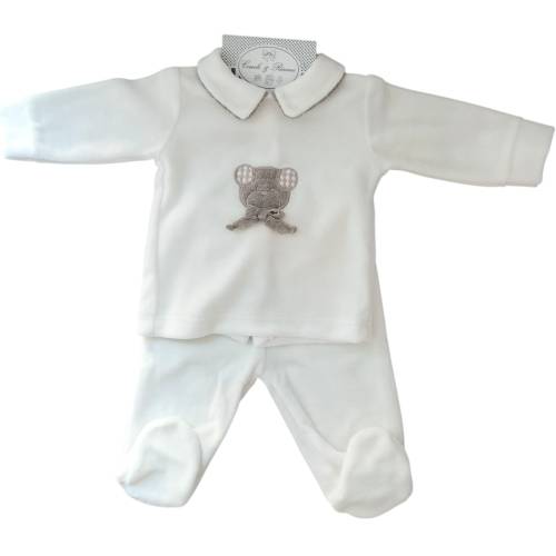 Newborn baby cover with wool-blend bonnet size 1 month...