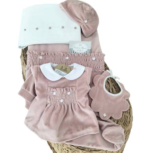 Newborn baby gi outfit in chenille sleepsuit 1 month...