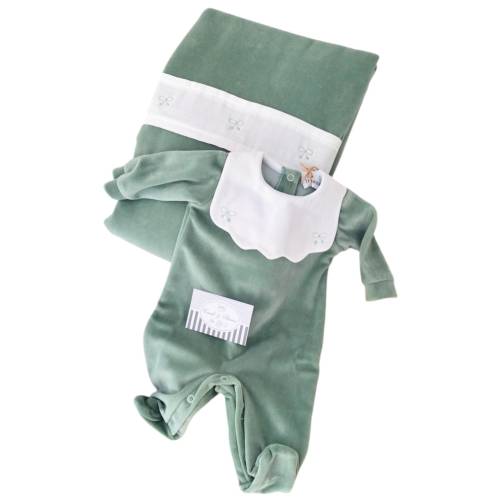 Newborn baby chenille layette Minù
