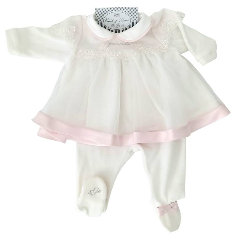 Elegant chenille newborn cover Minù 1...
