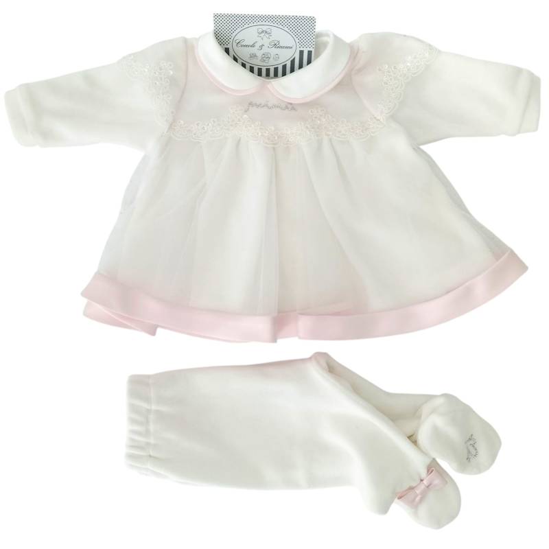 Coprifasce elegante ciniglia neonata...
