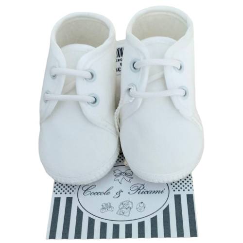Ivory silk satin baby shoes size 16