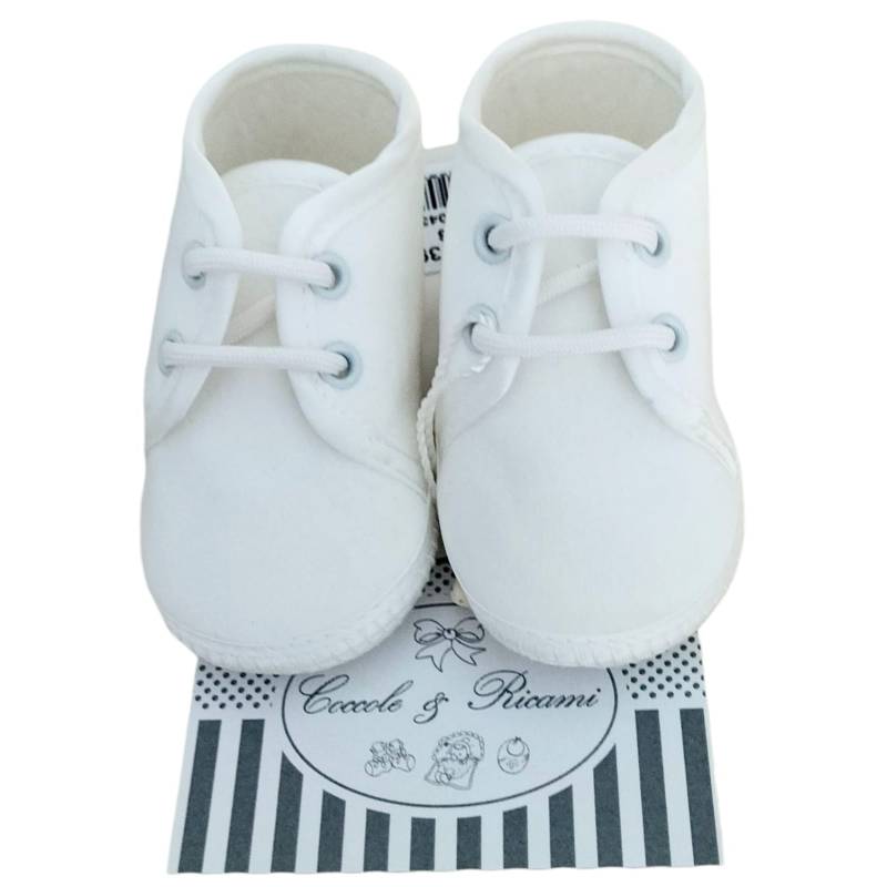 Chaussures bébé en satin de soie...