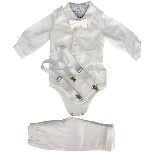 Roupa de cerimónia de batizado Minù 12 meses 2