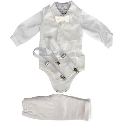 Roupa de cerimónia de batizado Minù 12 meses