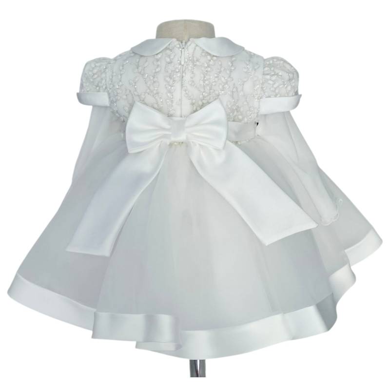 Baby-Mädchen-Taufkleid 12 Monate mit...
