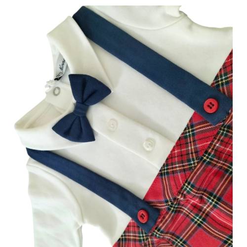 Cálido pijama de algodón 1 mes 2