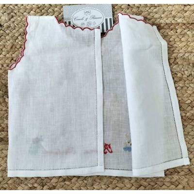 Camicina della fortuna con ricamo a mano