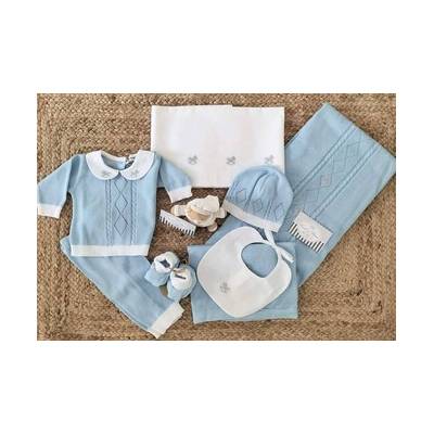 Neugeborenes Baby-Outfit Ninnaoh aus Baumwolle
