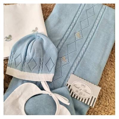 Ensemble pour nouveau-né Ninnaoh en coton