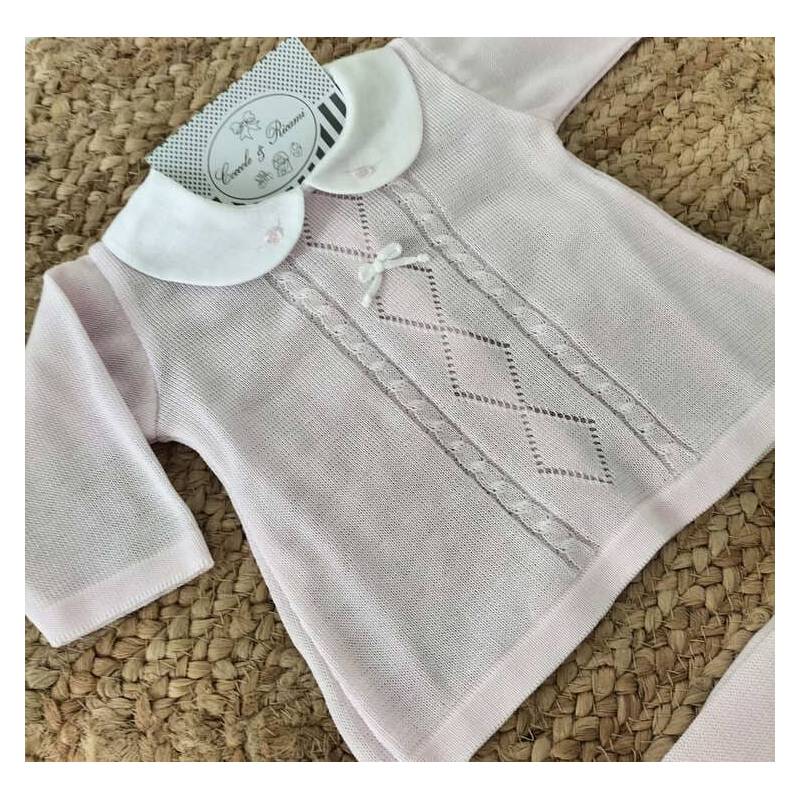 Ensemble élégant en coton rose pour...